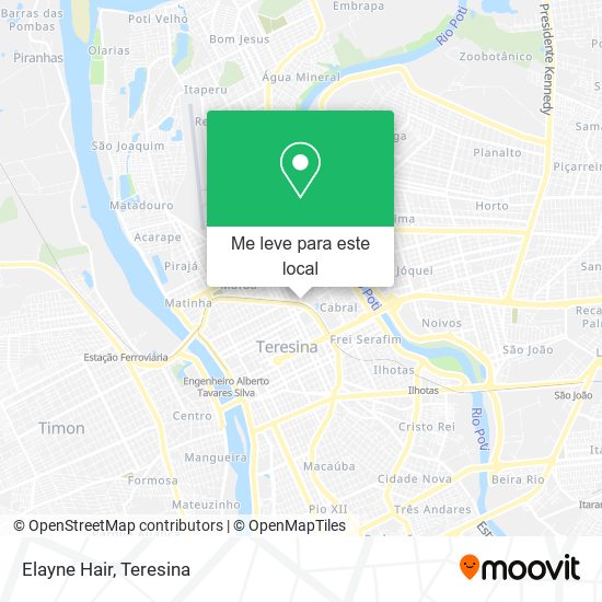 Elayne Hair mapa