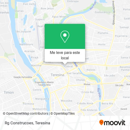 Rg Construcoes mapa