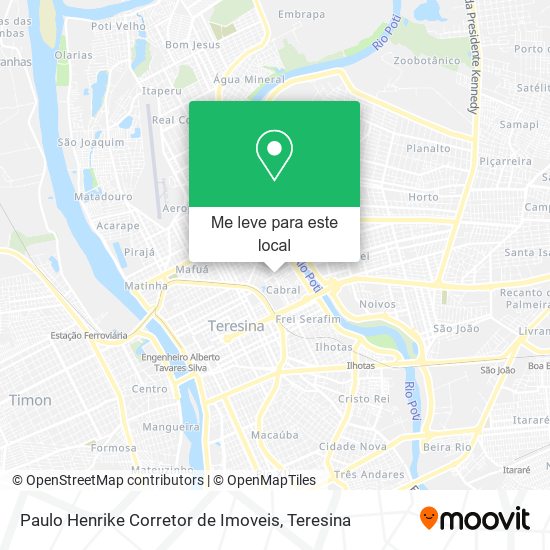 Paulo Henrike Corretor de Imoveis mapa