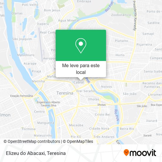 Elizeu do Abacaxi mapa