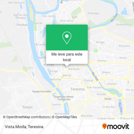 Vista Moda mapa