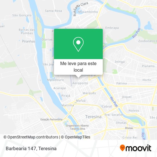 Barbearia 147 mapa