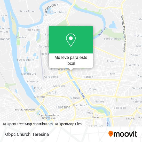 Obpc Church mapa