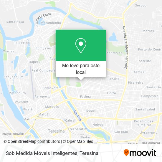 Sob Medida Móveis Inteligentes mapa