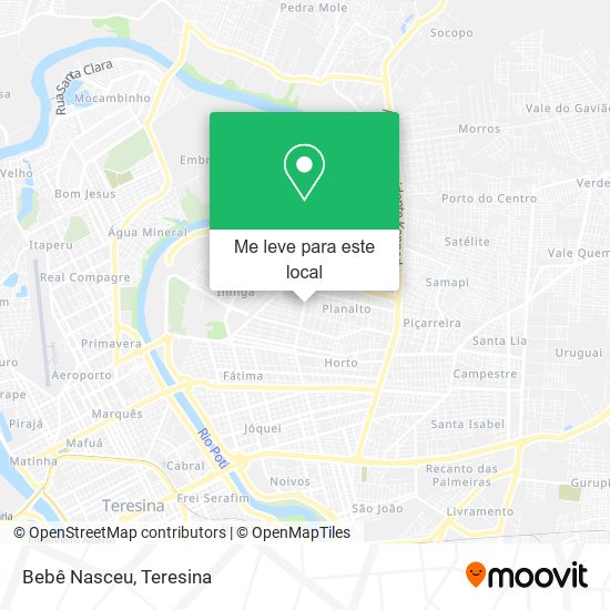 Bebê Nasceu mapa