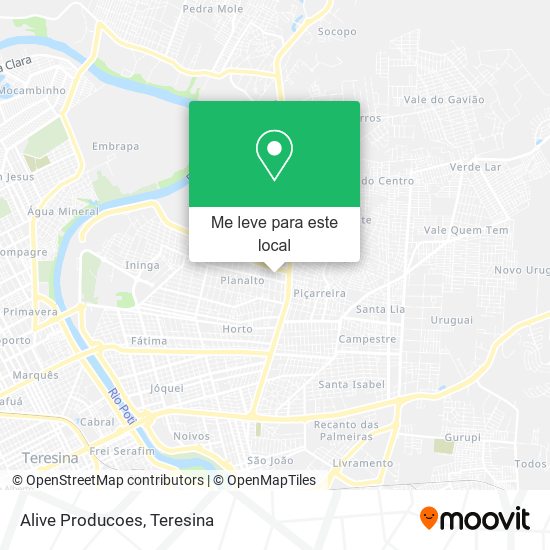 Alive Producoes mapa
