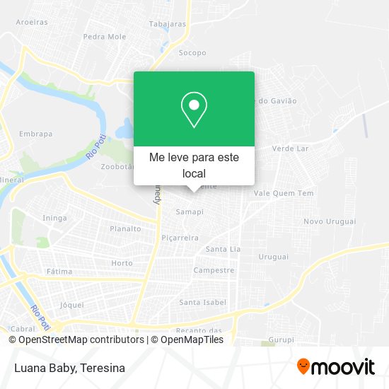 Luana Baby mapa