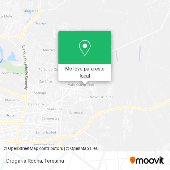 Drogaria Rocha mapa