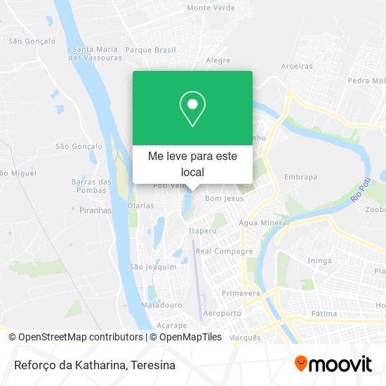 Reforço da Katharina mapa