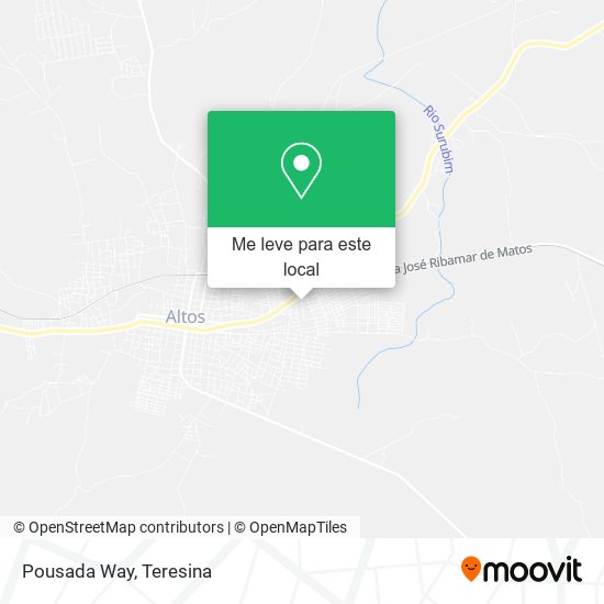 Pousada Way mapa