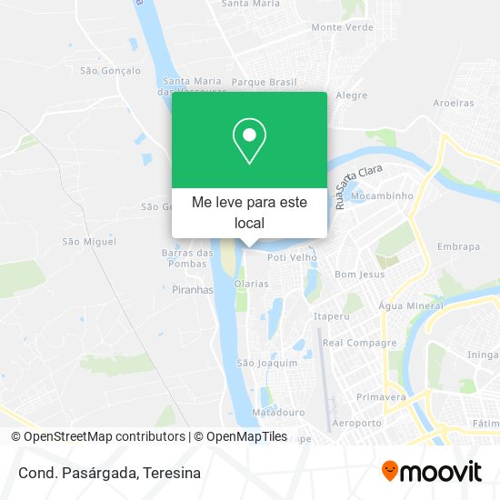 Cond. Pasárgada mapa