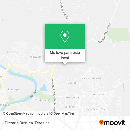Pizzaria Rustica mapa
