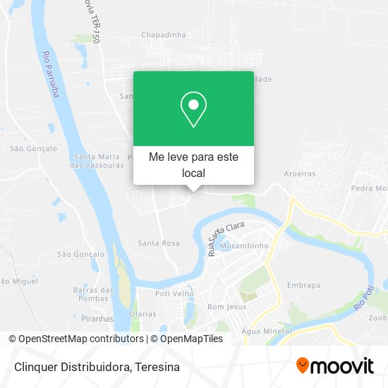 Clinquer Distribuidora mapa