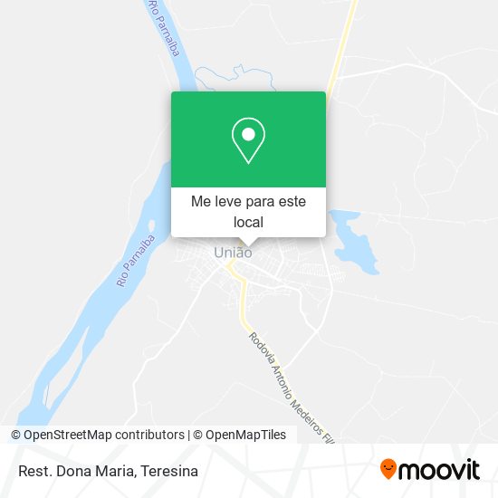 Rest. Dona Maria mapa