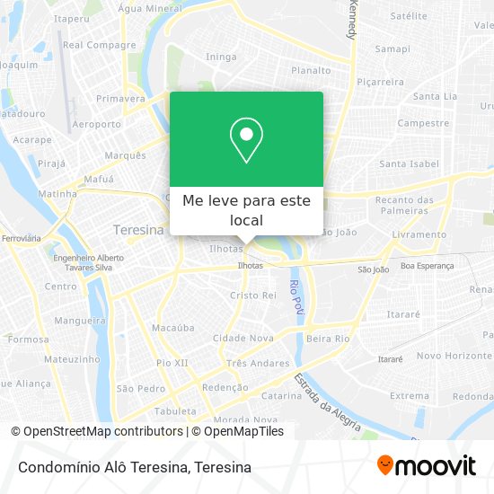Condomínio Alô Teresina mapa