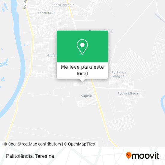 Palitolândia mapa