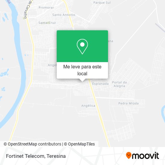 Fortinet Telecom mapa