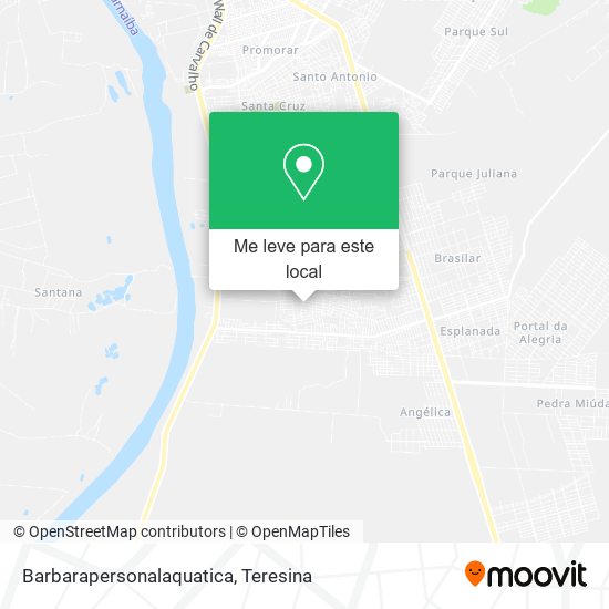 Barbarapersonalaquatica mapa