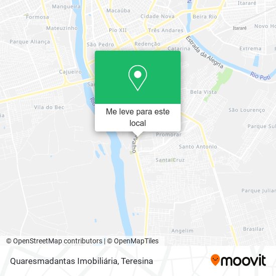 Quaresmadantas Imobiliária mapa