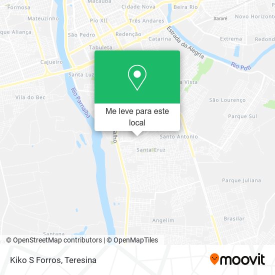 Kiko S Forros mapa
