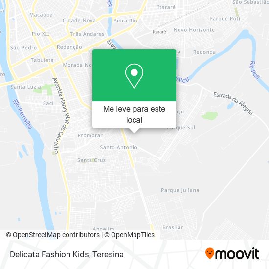 Delicata Fashion Kids mapa
