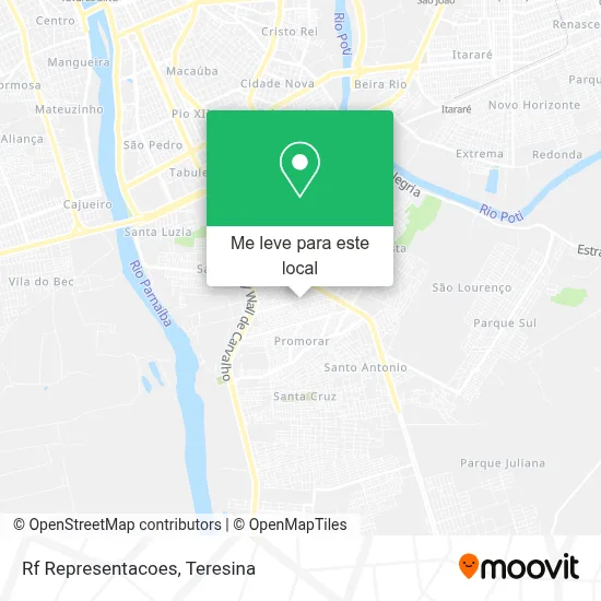 Rf Representacoes mapa