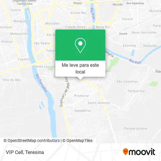 VIP Cell mapa