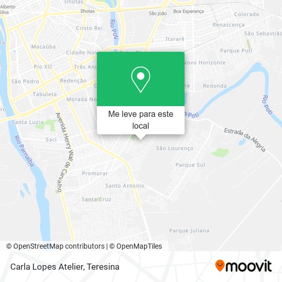 Carla Lopes Atelier mapa