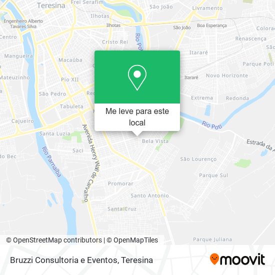 Bruzzi Consultoria e Eventos mapa