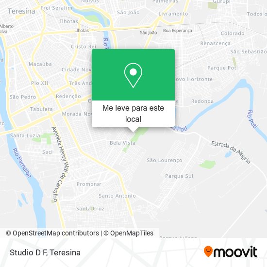 Studio D F mapa