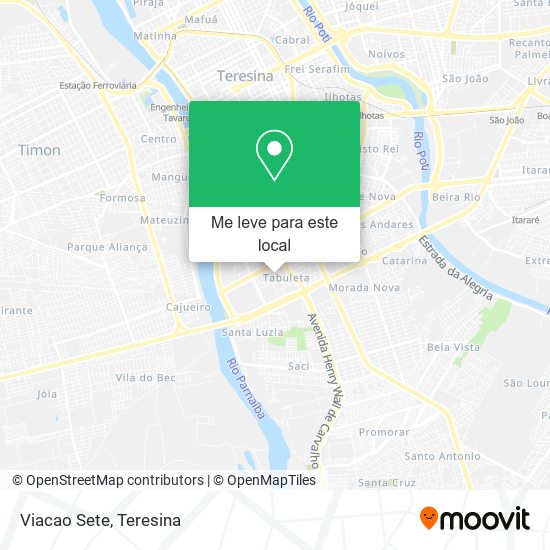 Viacao Sete mapa