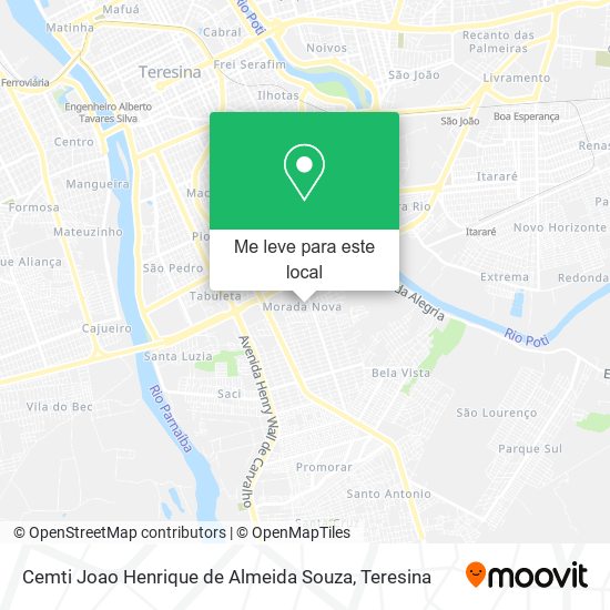 Cemti Joao Henrique de Almeida Souza mapa