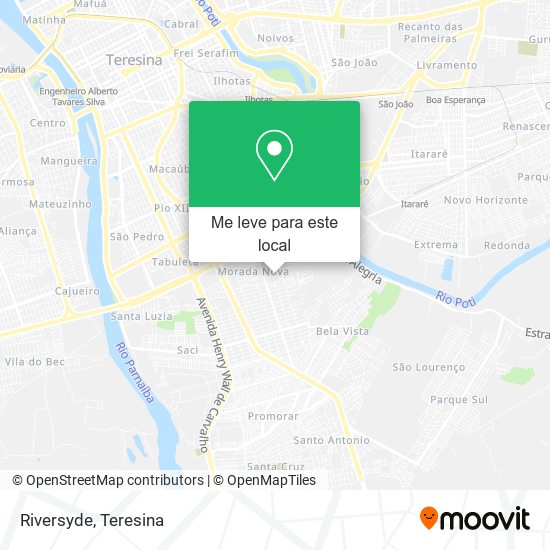 Riversyde mapa