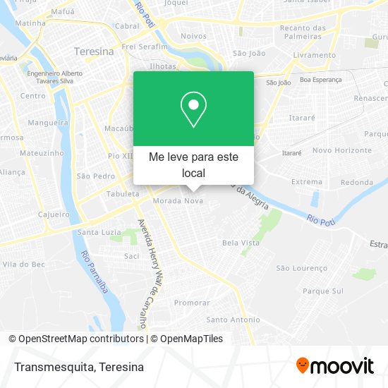 Transmesquita mapa