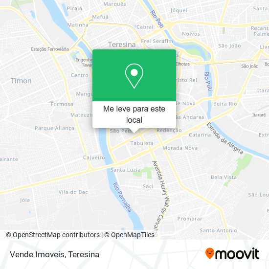 Vende Imoveis mapa