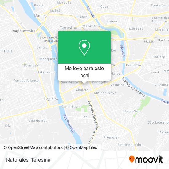 Naturales mapa