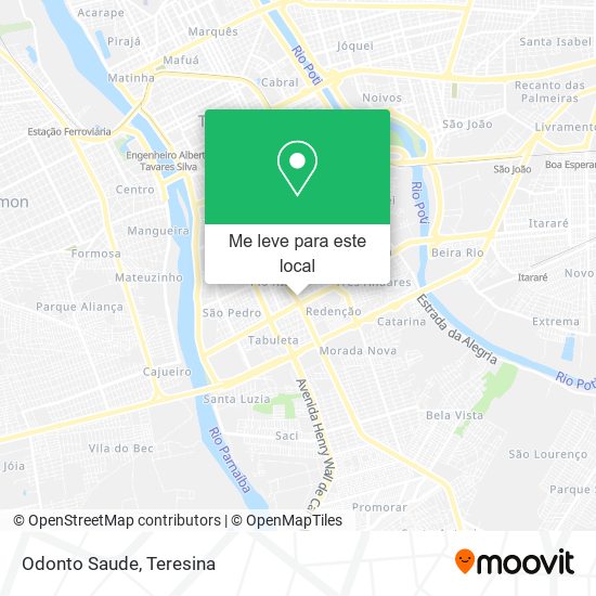 Odonto Saude mapa