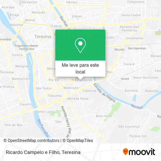 Ricardo Campelo e Filho mapa