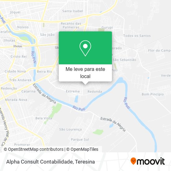 Alpha Consult Contabilidade mapa