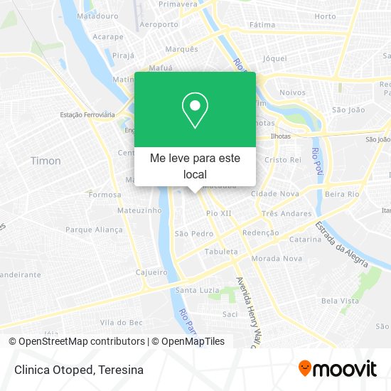 Clinica Otoped mapa