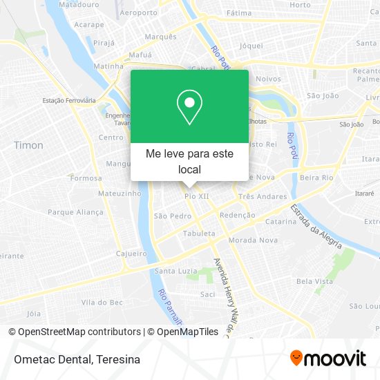 Ometac Dental mapa