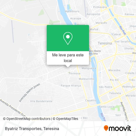 Byatriz Transportes mapa