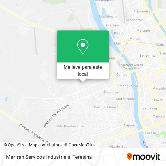 Marfran Servicos Industriais mapa