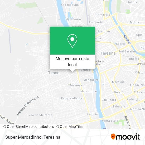 Super Mercadinho mapa