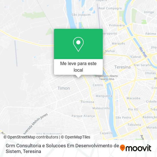 Grm Consultoria e Solucoes Em Desenvolvimento de Sistem mapa