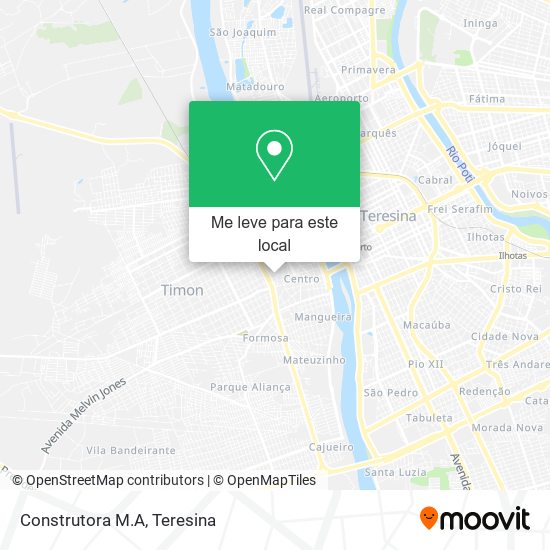 Construtora M.A mapa