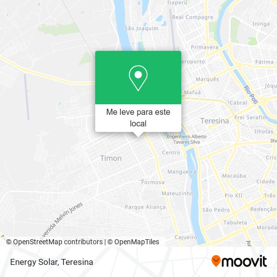 Energy Solar mapa