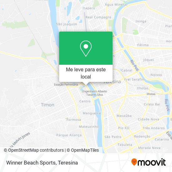 Winner Beach Sports mapa