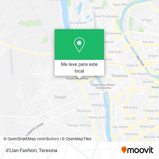 d'Llan Fashion mapa