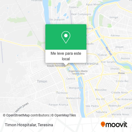 Timon Hospitalar mapa